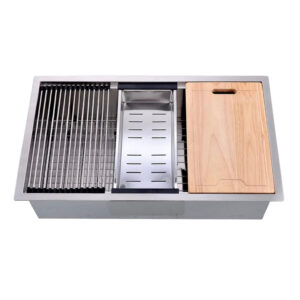 32” Premium Stainless Steel Undermount Sink